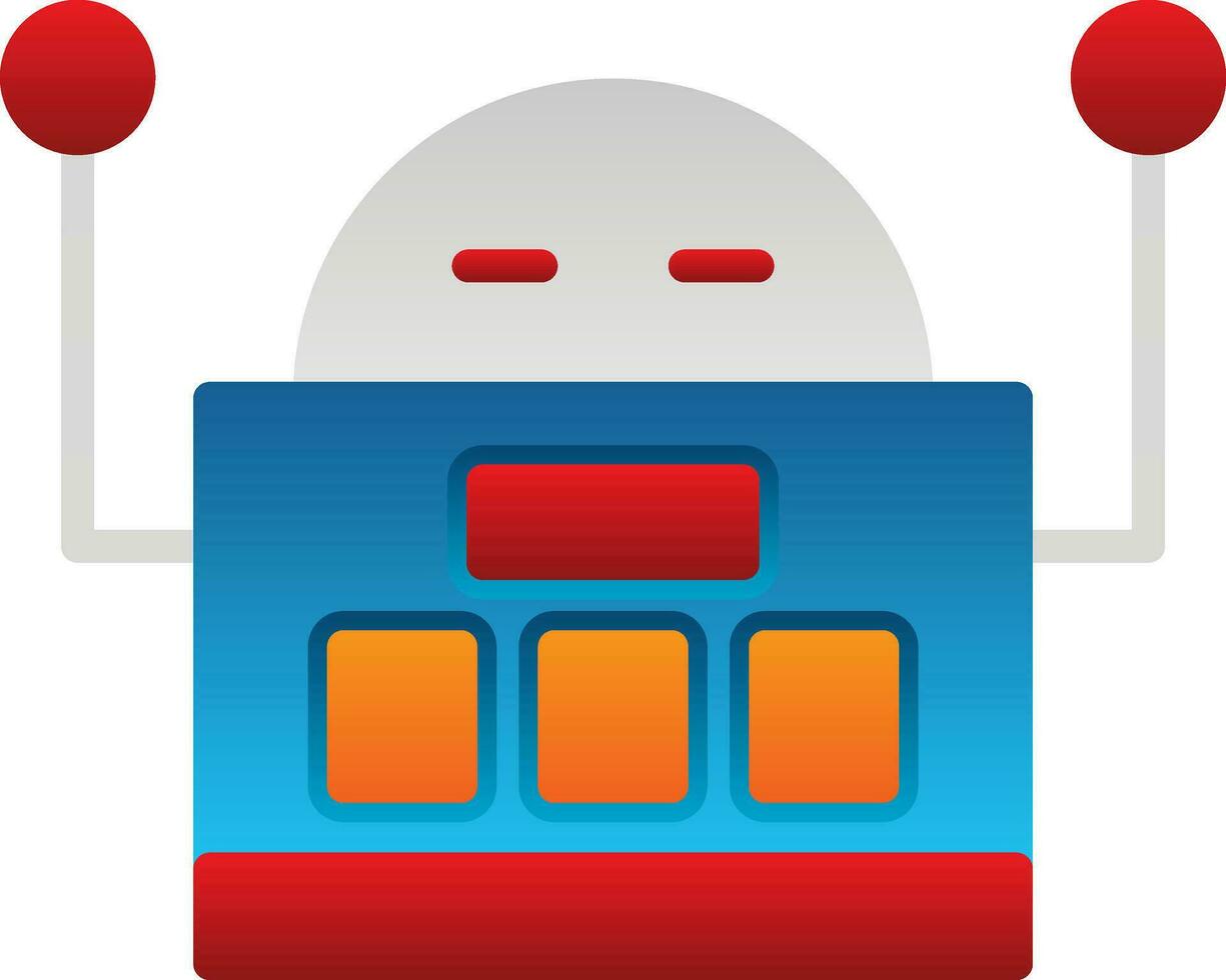 Robot Vector Icon Design