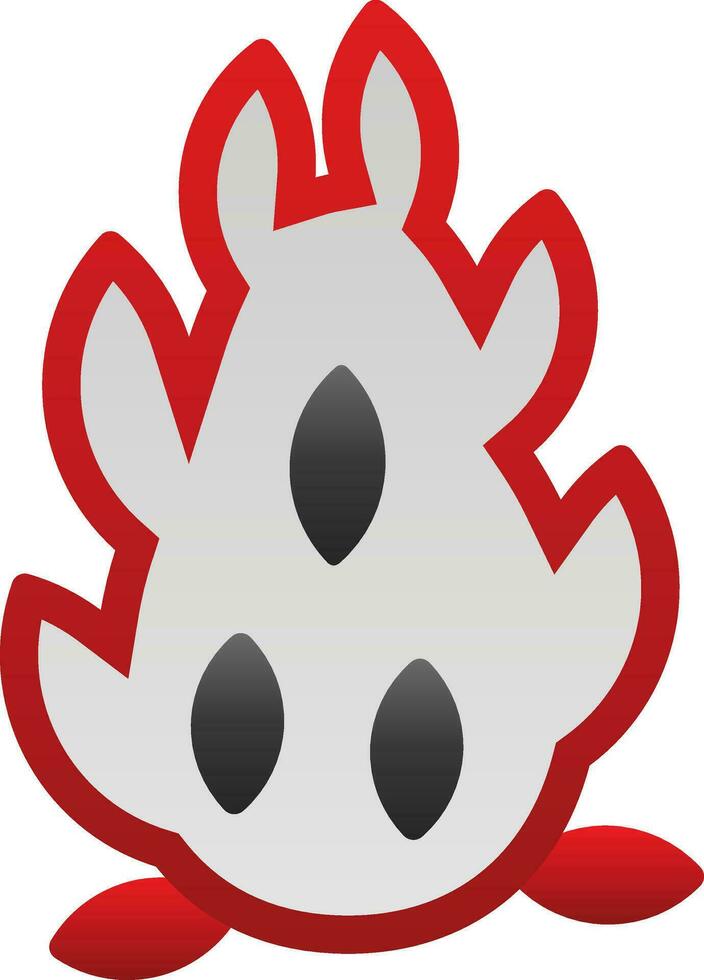 Pitaya Vector Icon Design