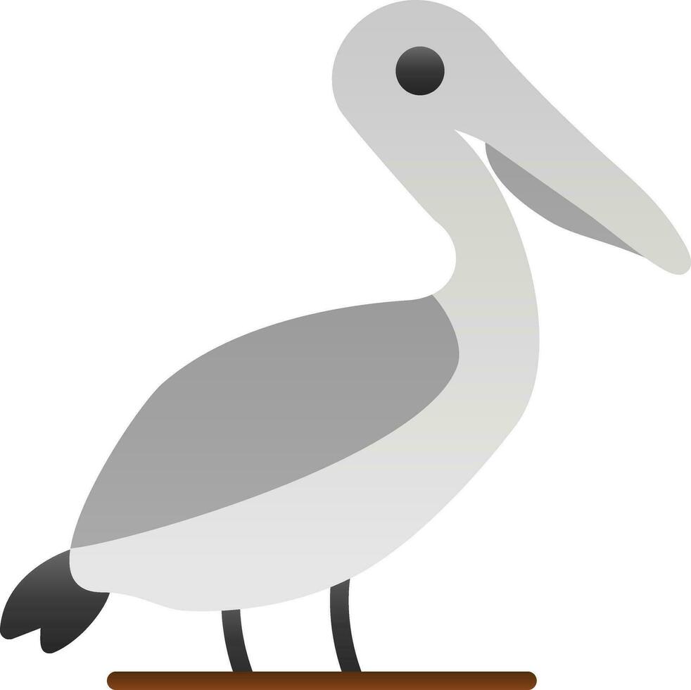 Pelican Vector Icon Design
