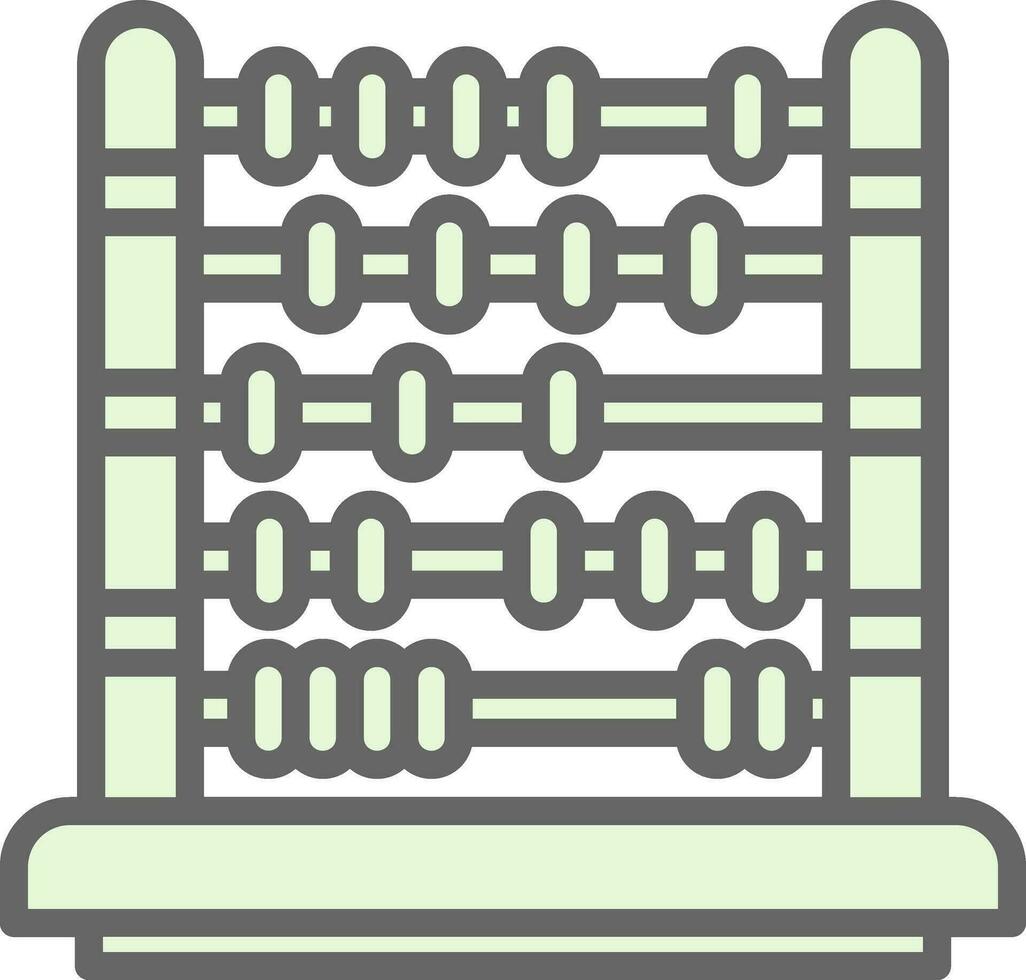 Baby abacus Vector Icon Design