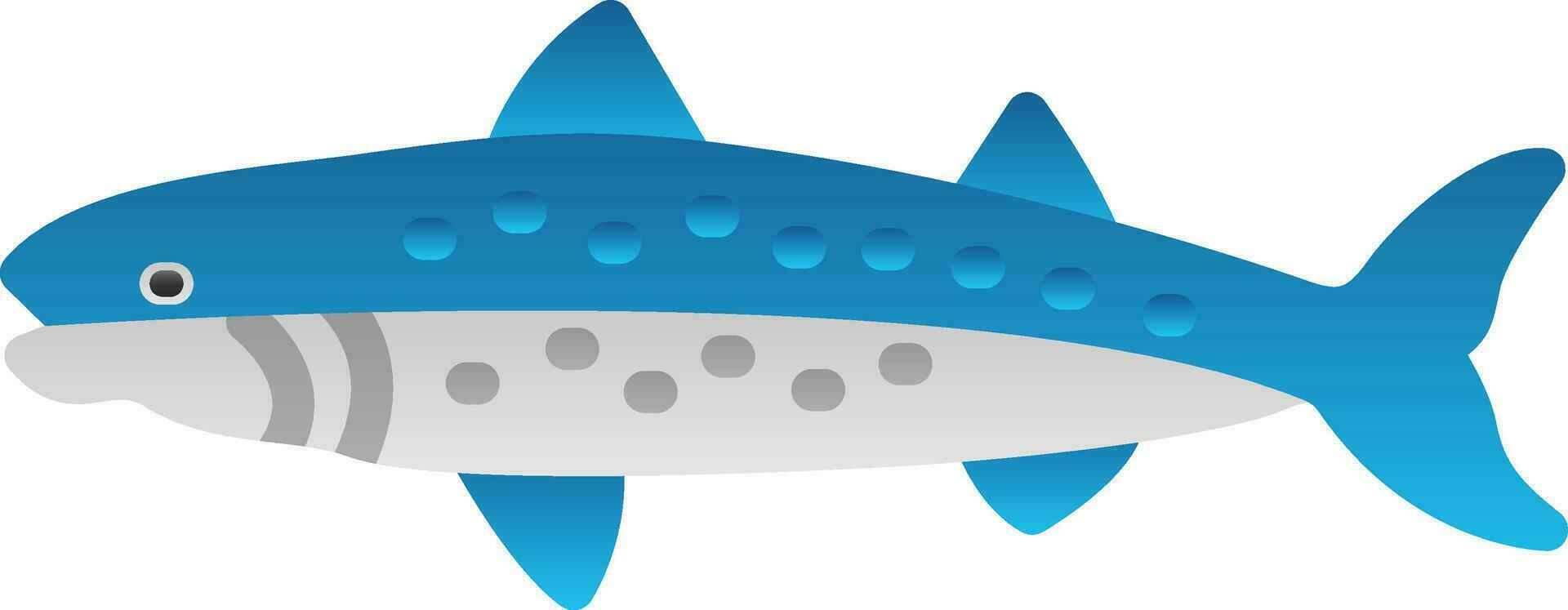 Mackerel Vector Icon Design