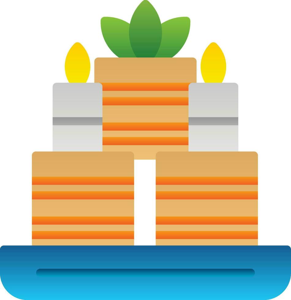 Khanom chin Vector Icon Design