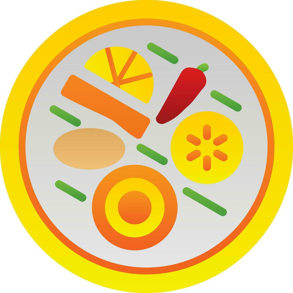 Som tam Vector Icon Design