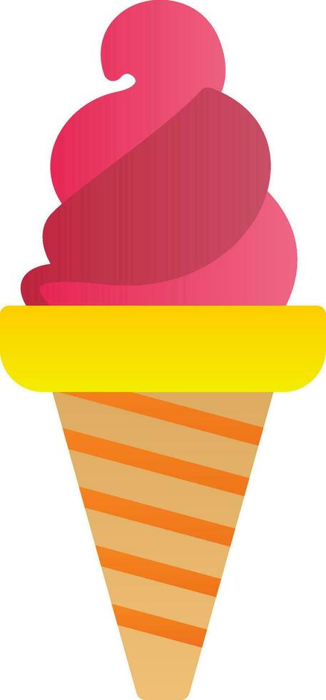 Ice cream Vector Icon Design