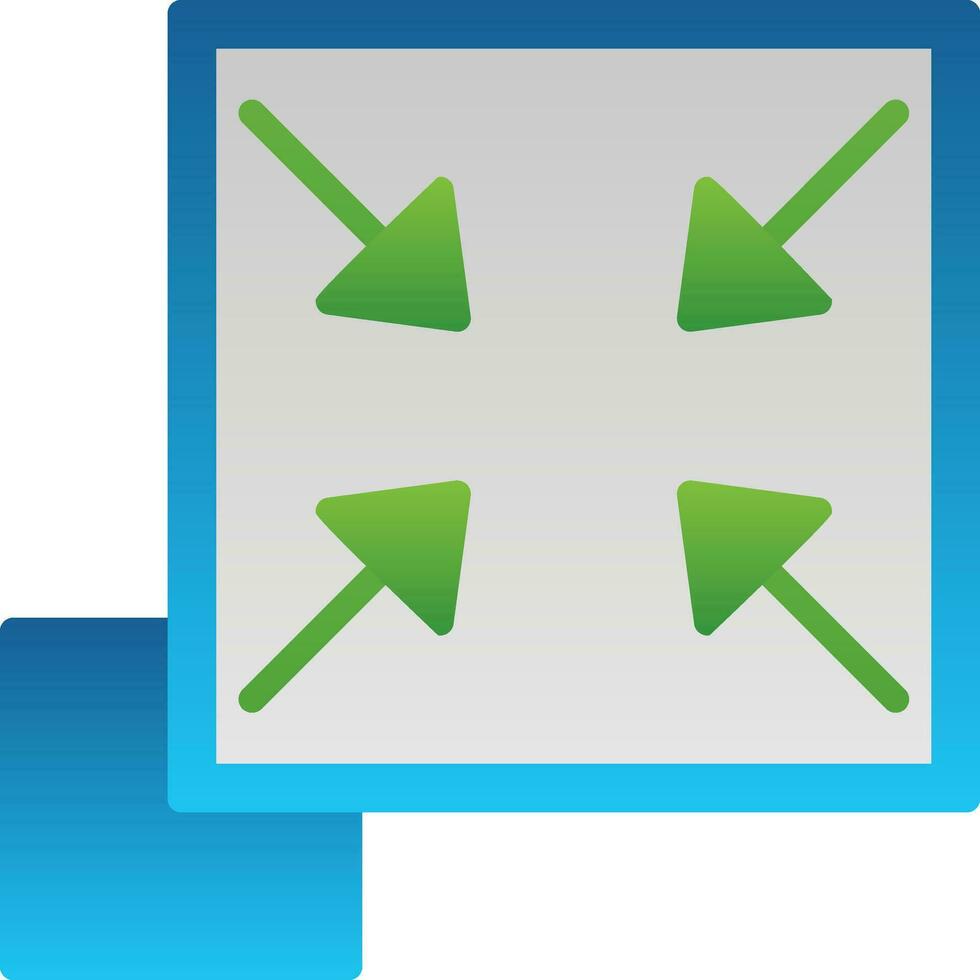 Resizing Vector Icon Design