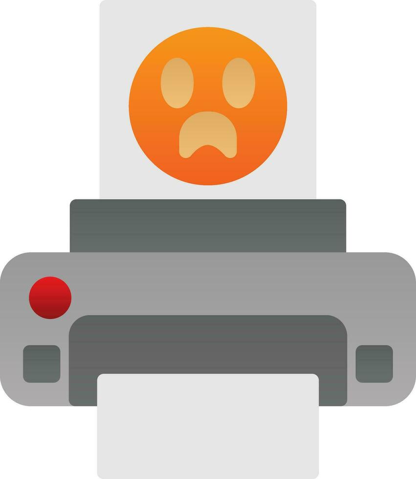 Photo print Vector Icon Design