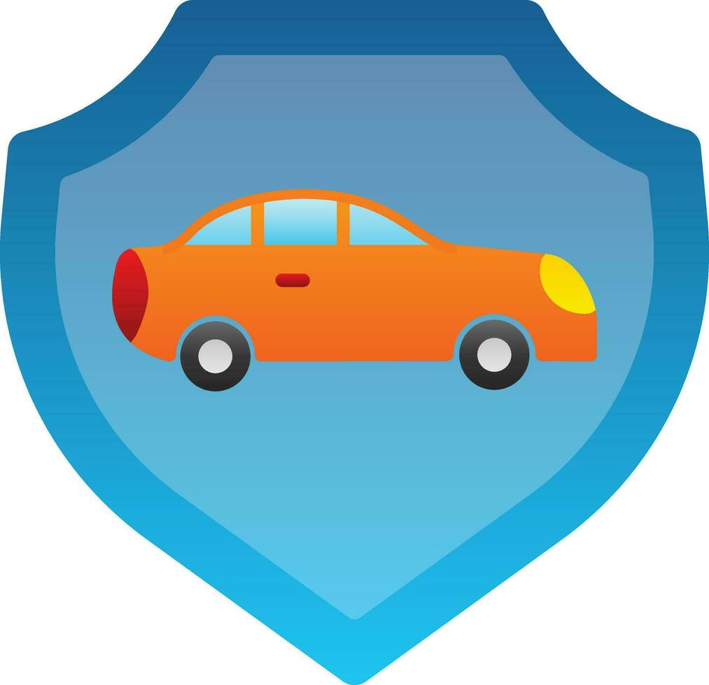 Car insurance Vector Icon Design