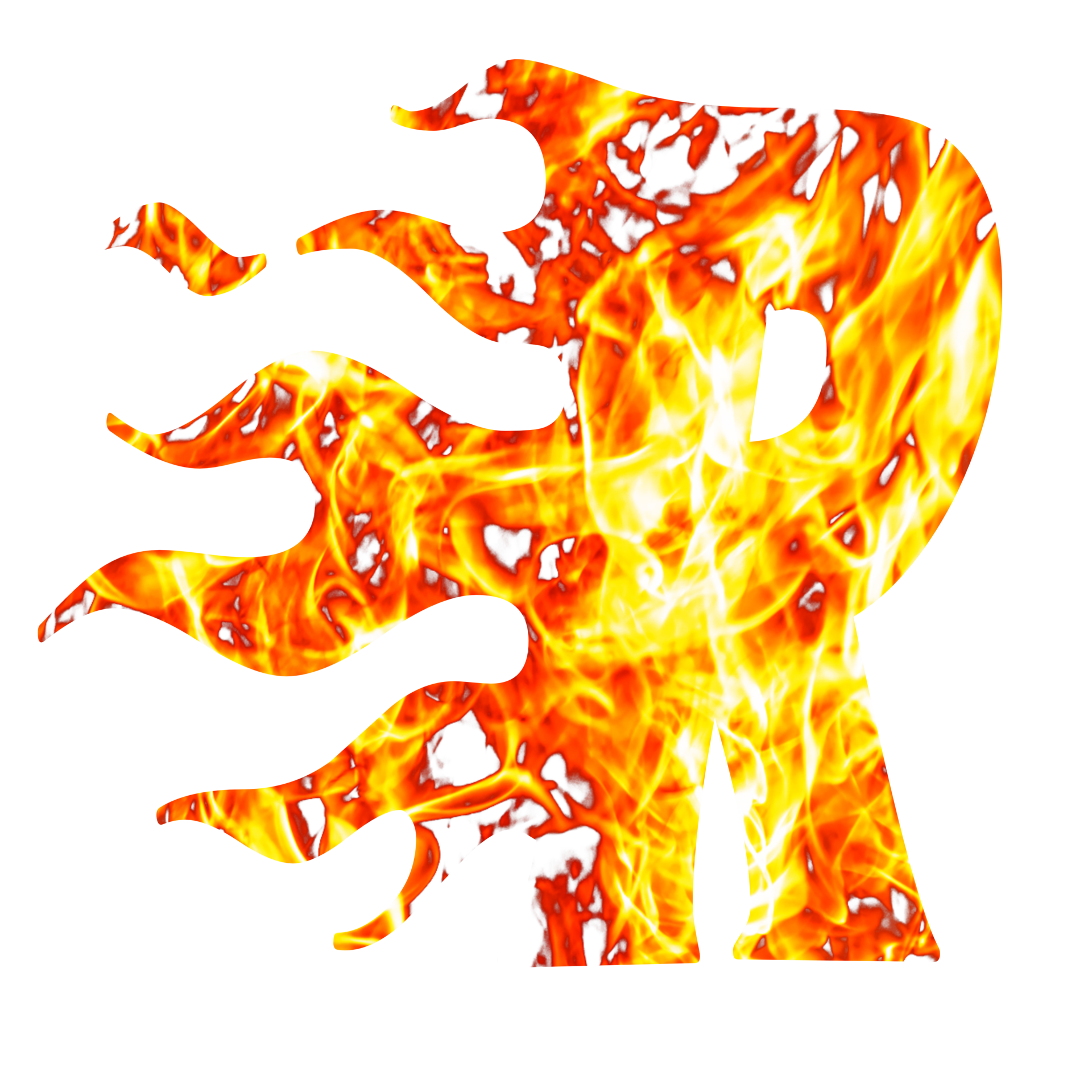 letter r fire effects 25143618 PNG