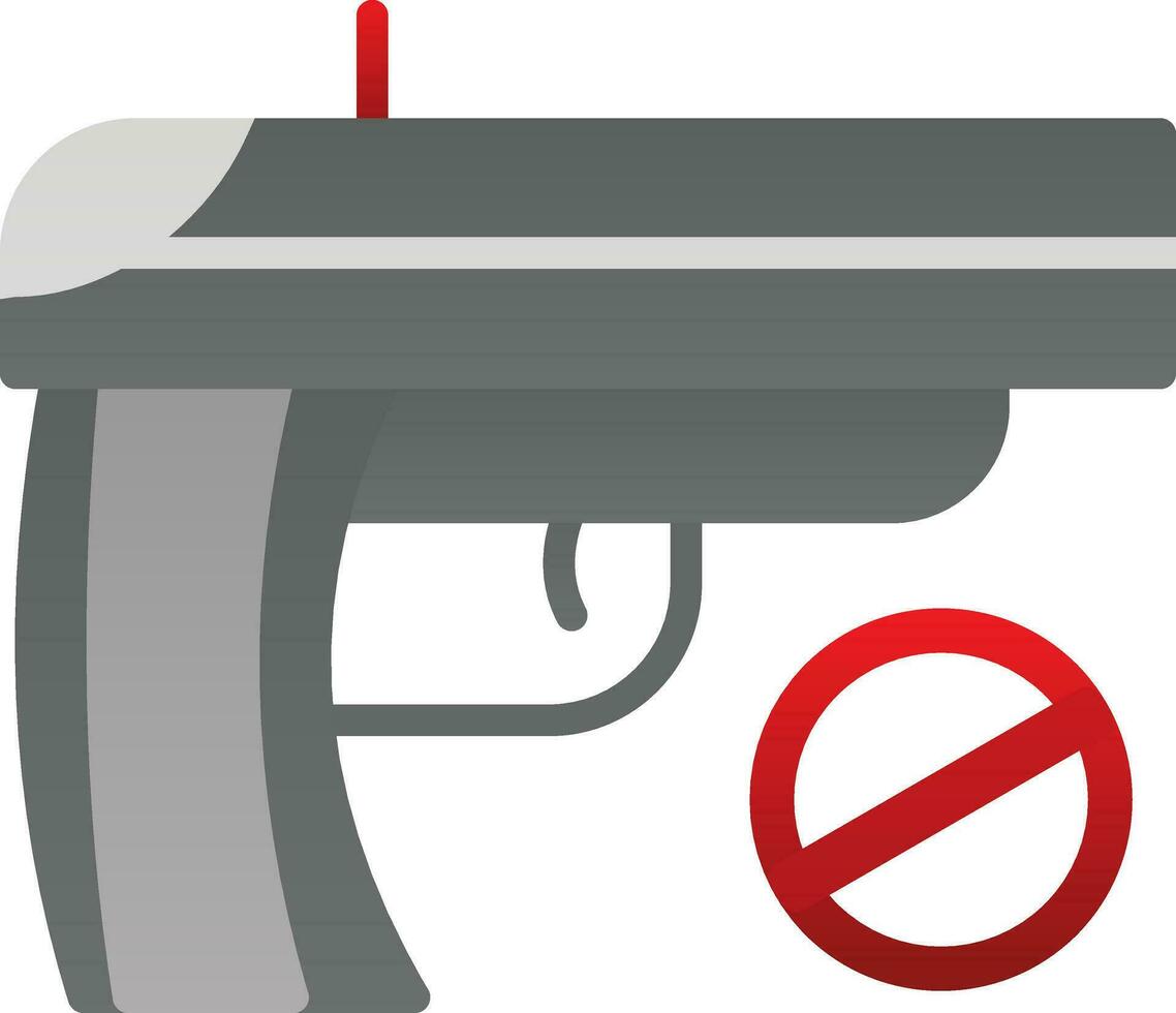 No rifle Vector Icon Design