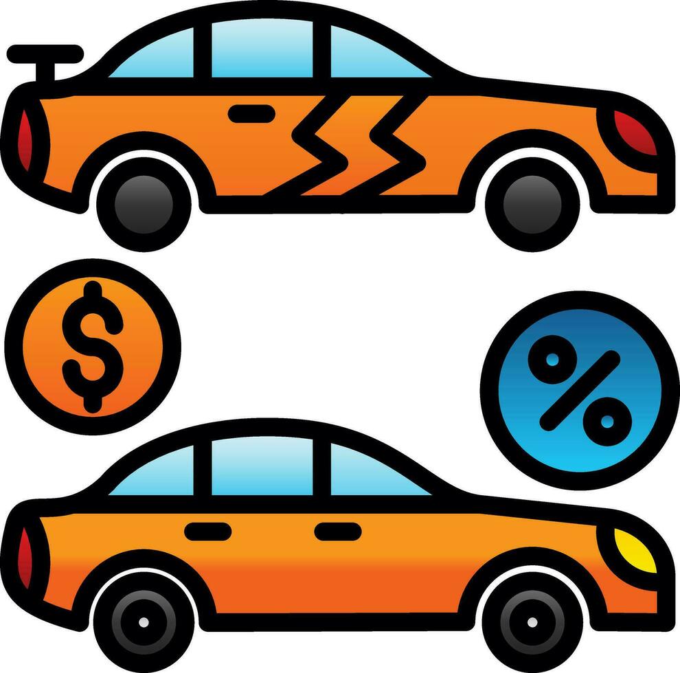 Price comparison Vector Icon Design