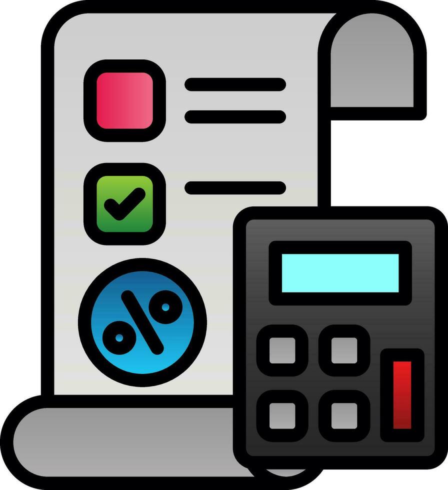 Percentages Vector Icon Design