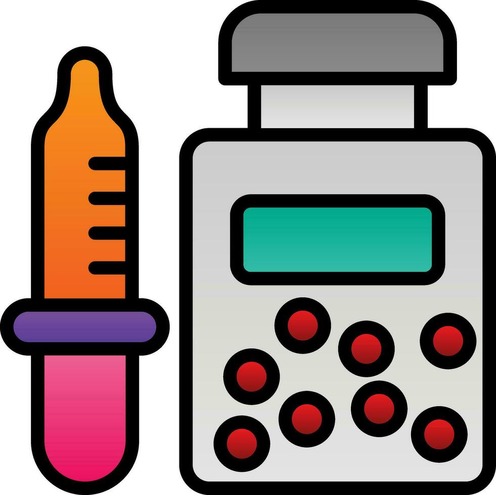 Solvent Vector Icon Design