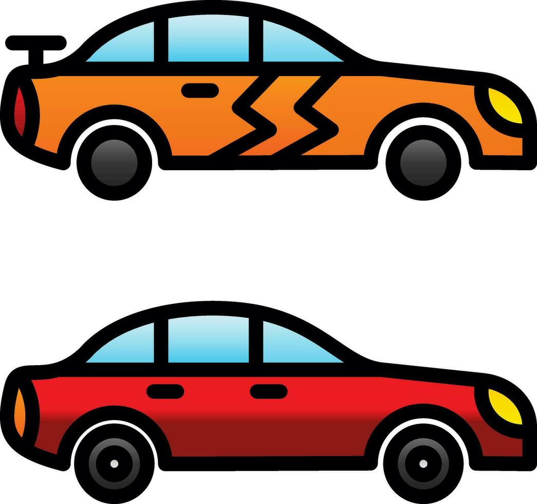 carros vector icono diseño