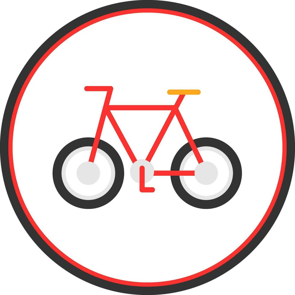 diseño de icono de vector de bicicleta