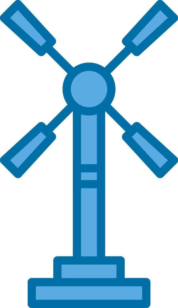 Windmill Vector Icon Design