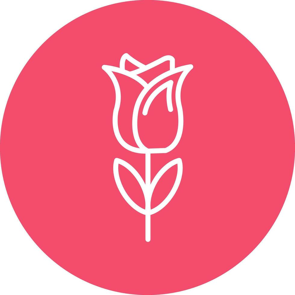 Tulips Vector Icon Design