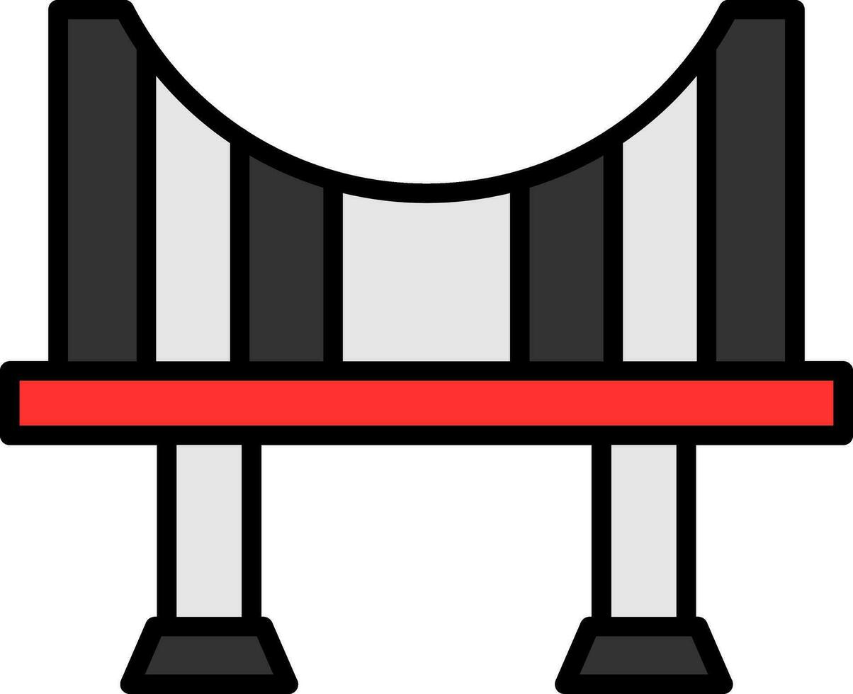 Bridge Vector Icon Design