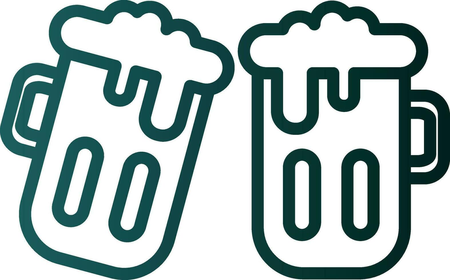 Beer mug Vector Icon Design