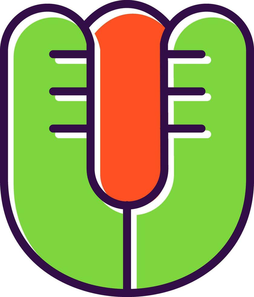 Rookworst Vector Icon Design