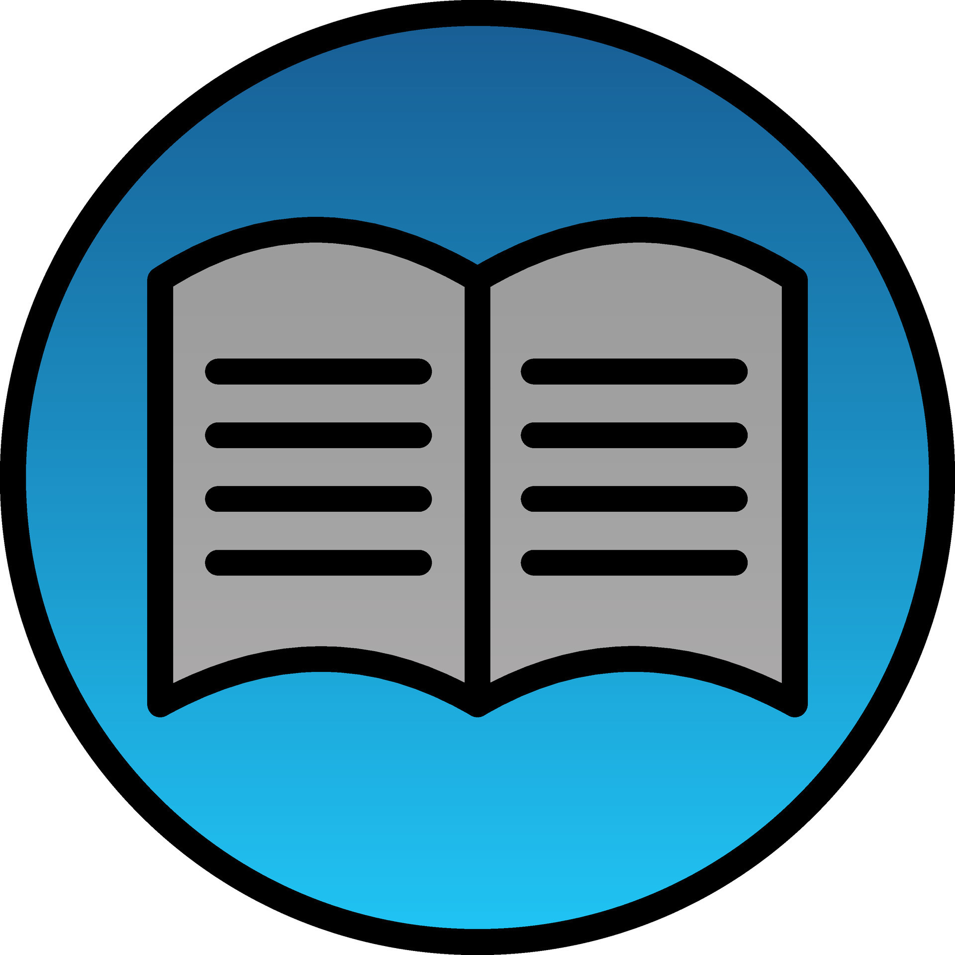 Manual book Vector Icon Design 25144051 Vector Art at Vecteezy