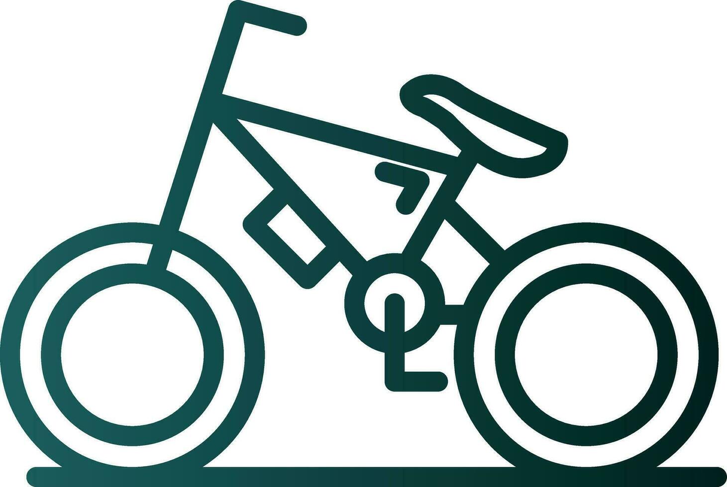 Bicycle Vector Icon Design