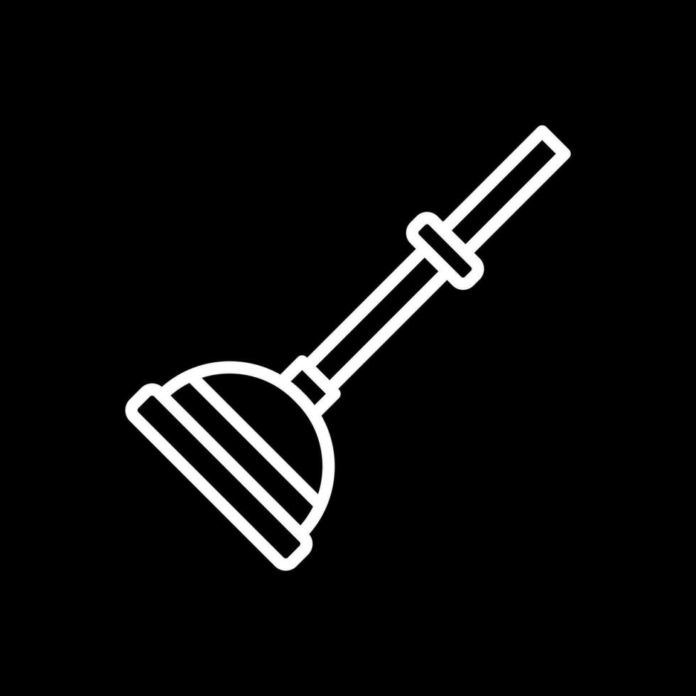 Plunger Vector Icon Design