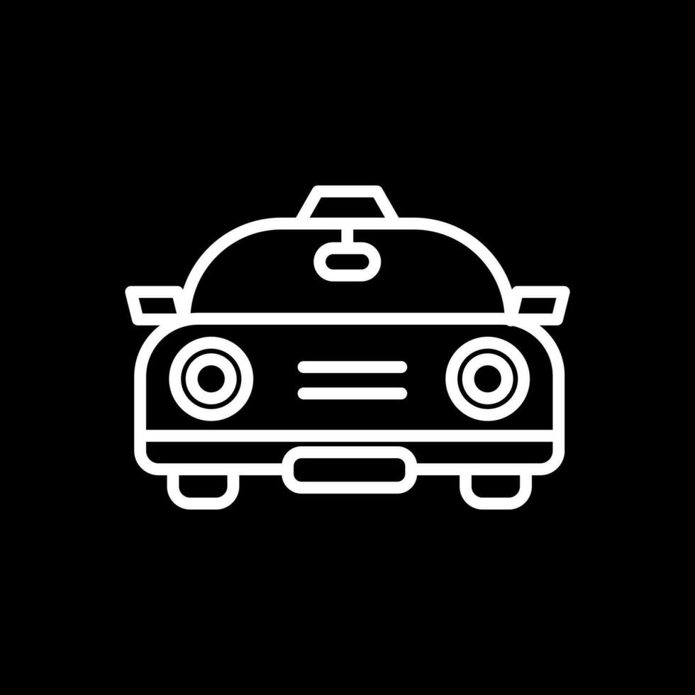 Taxi Vector Icon Design