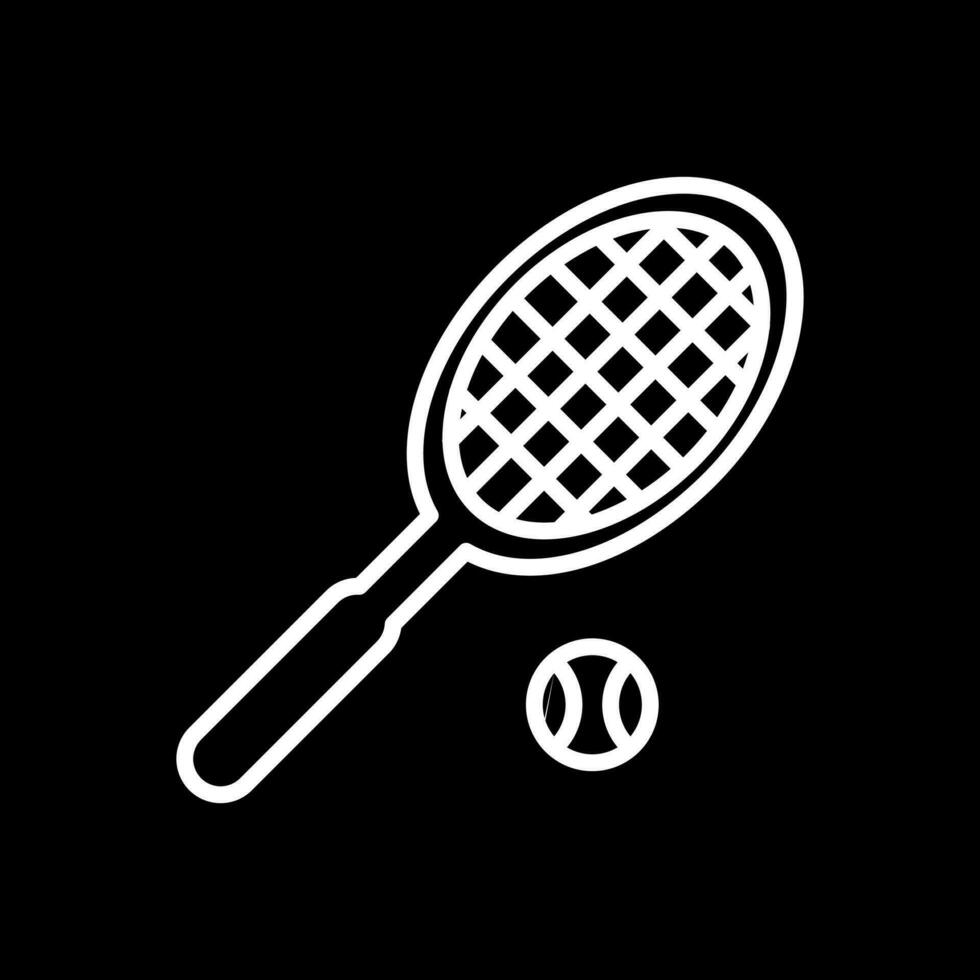 Tennis Vector Icon Design