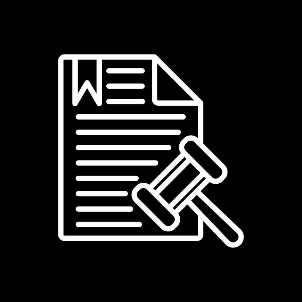 Legal document Vector Icon Design