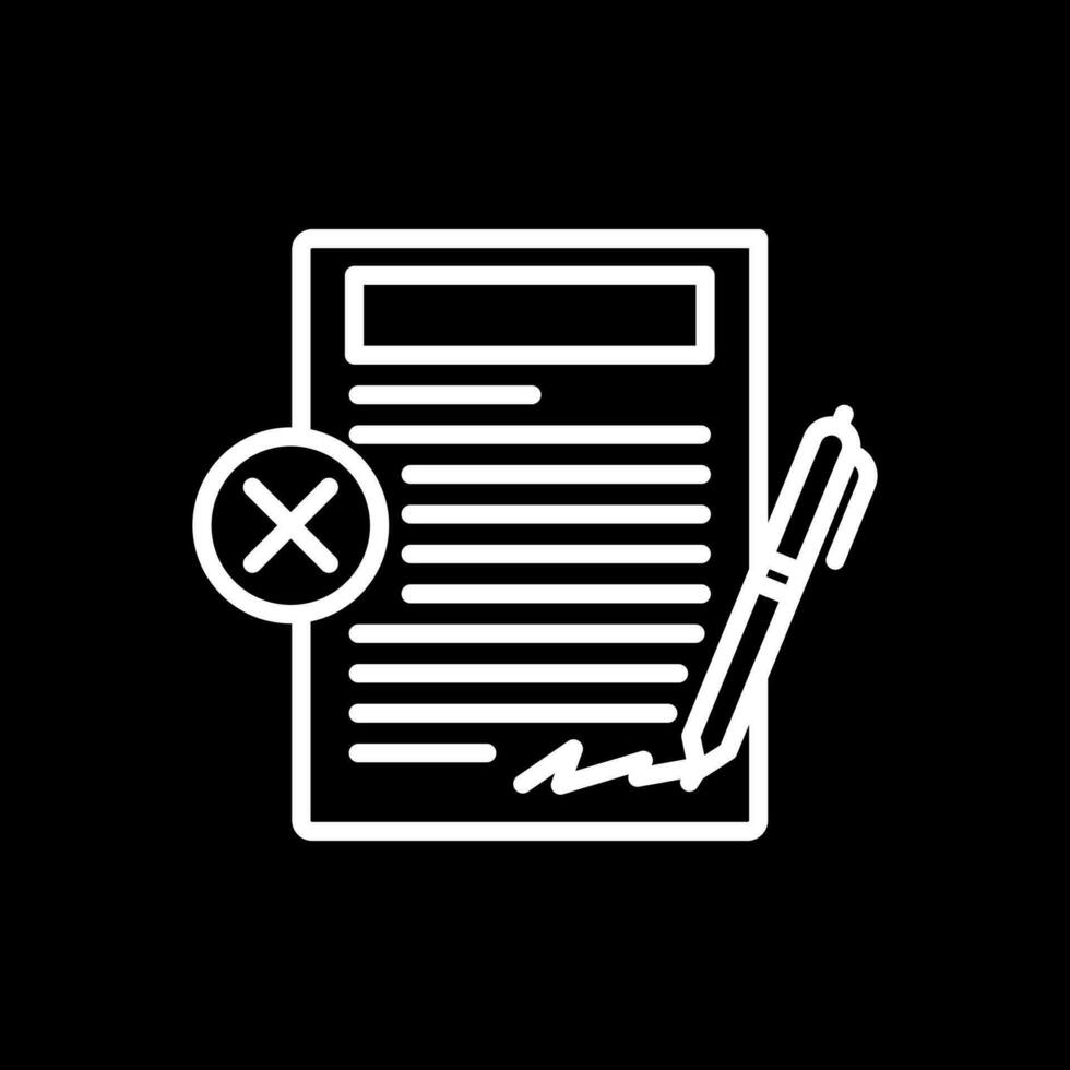 Disagreement Vector Icon Design