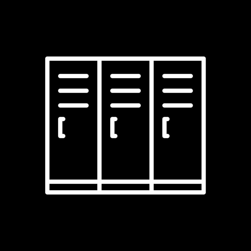 Locker Vector Icon Design