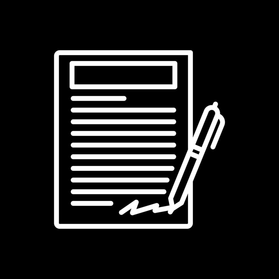 Agreement Vector Icon Design