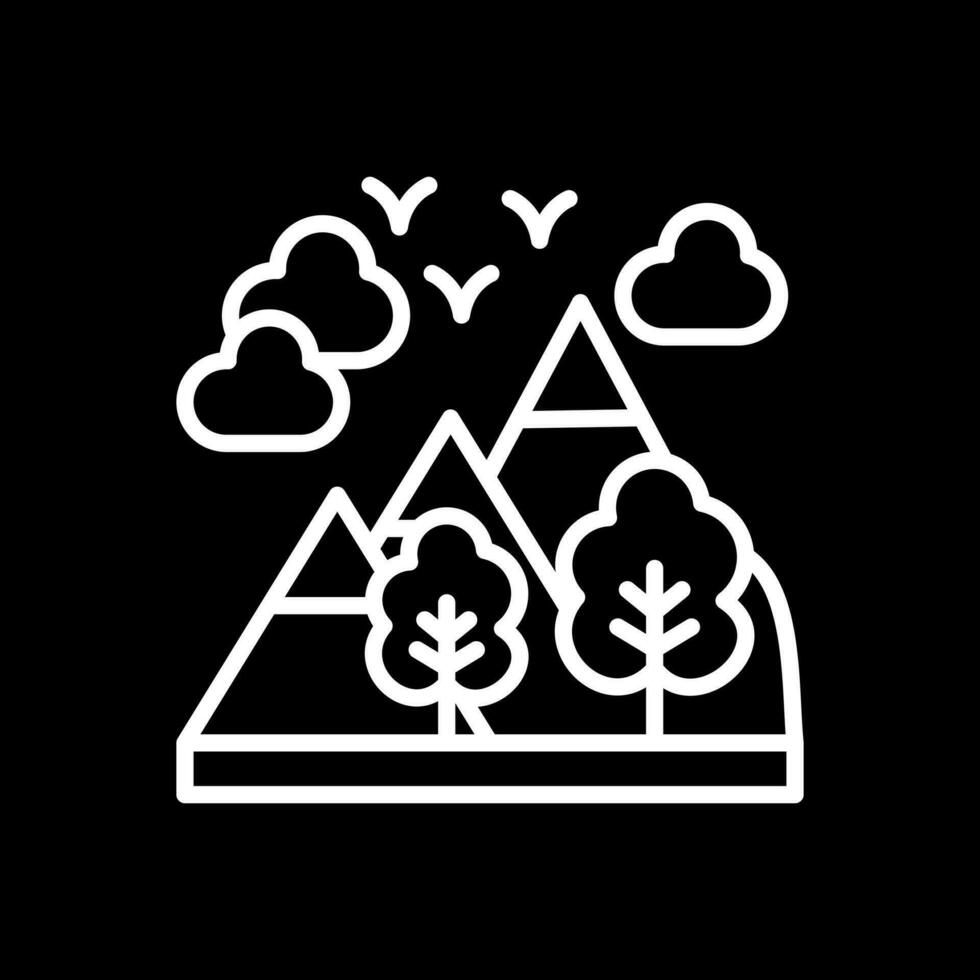 Alps Vector Icon Design