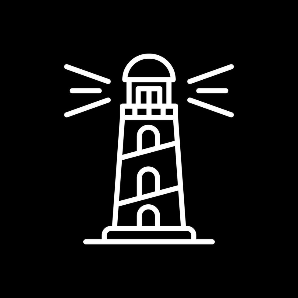 Lighthouse Vector Icon Design