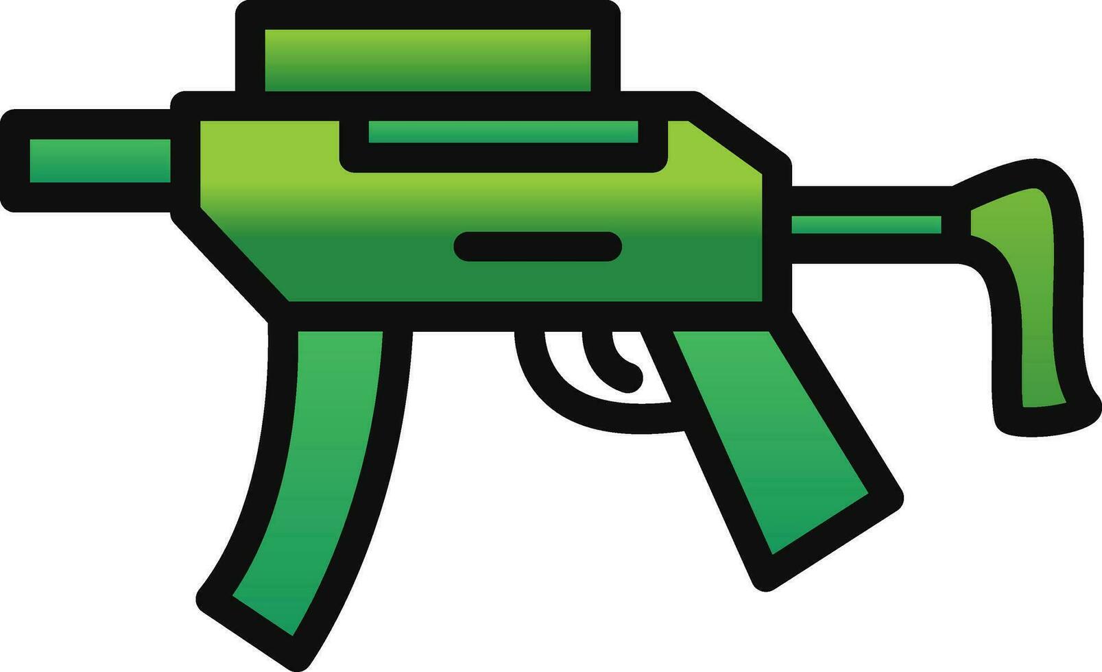 Mitraillete Vector Icon Design