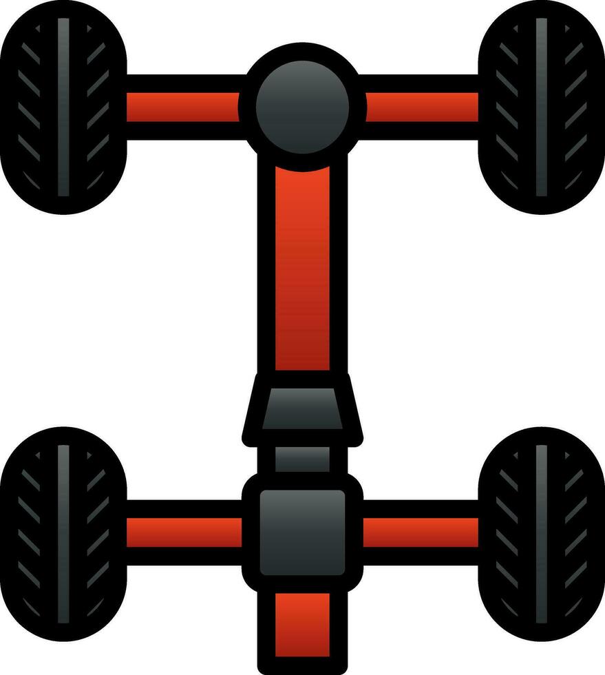 Chassis Vector Icon Design