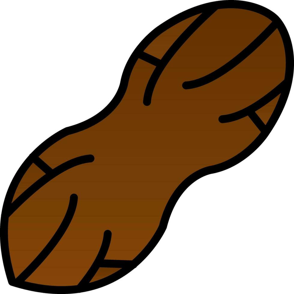 Peanut Vector Icon Design