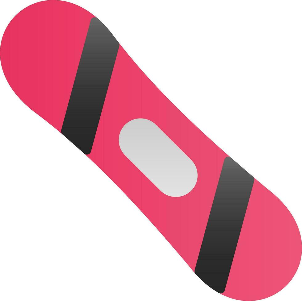 Snowboard Vector Icon Design