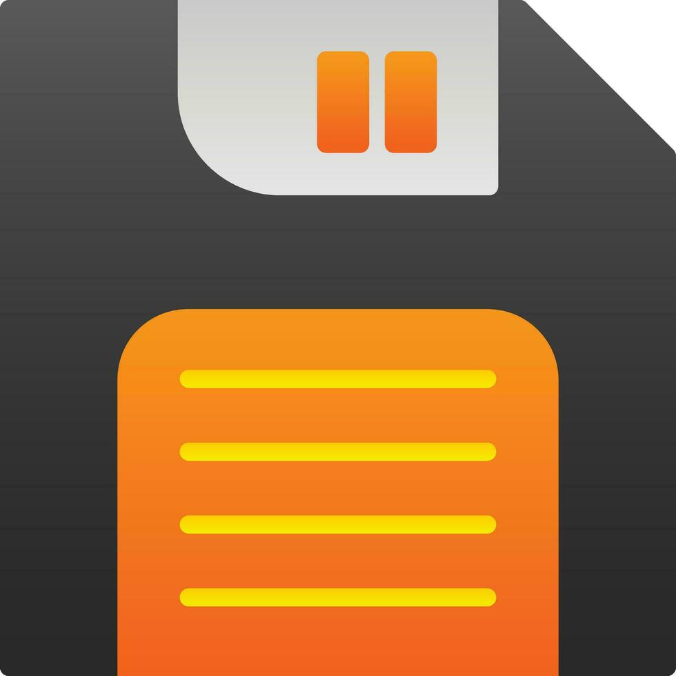 Diskette Vector Icon Design