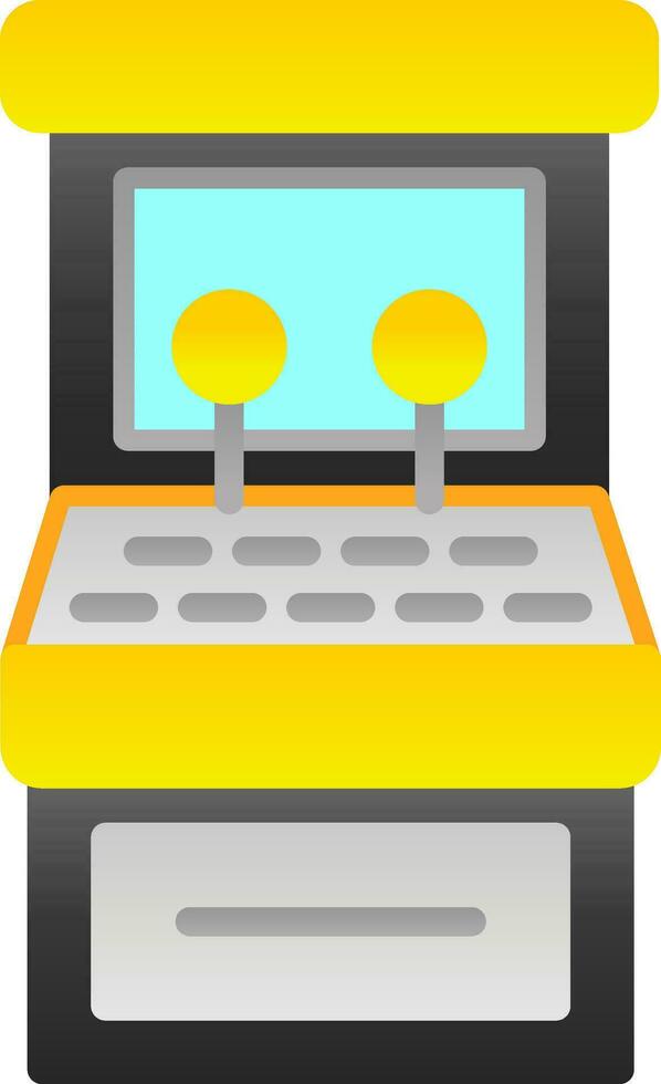 arcada máquina vector icono diseño