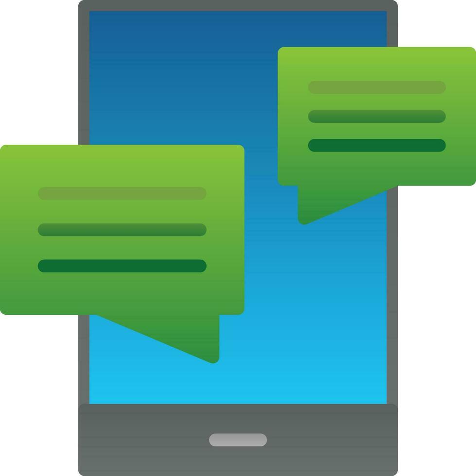 Conversation Vector Icon Design