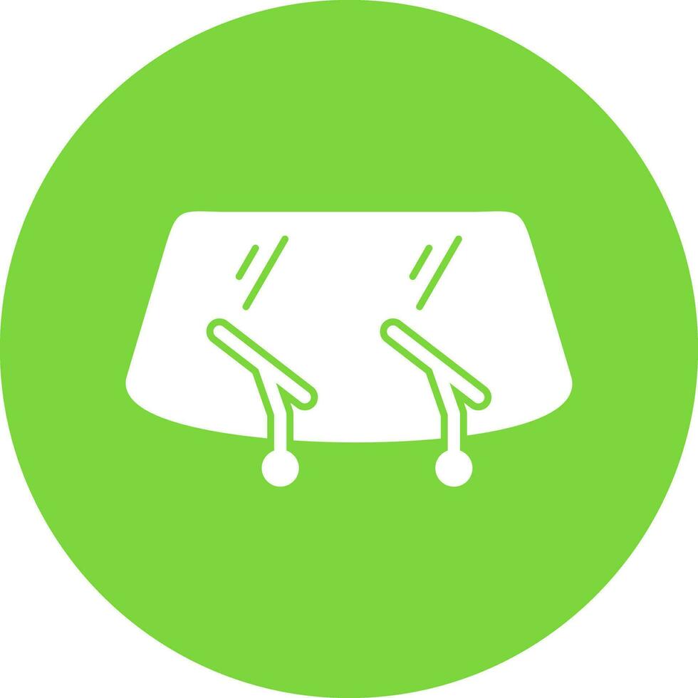 Windshield Vector Icon Design