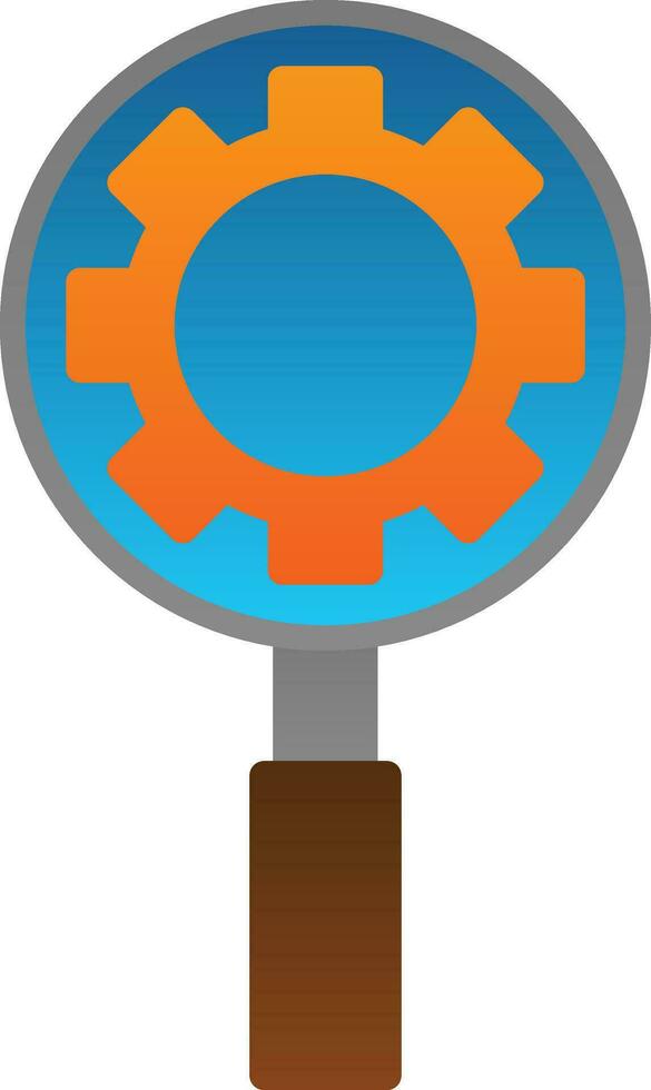 diseño de icono de vector de lupa