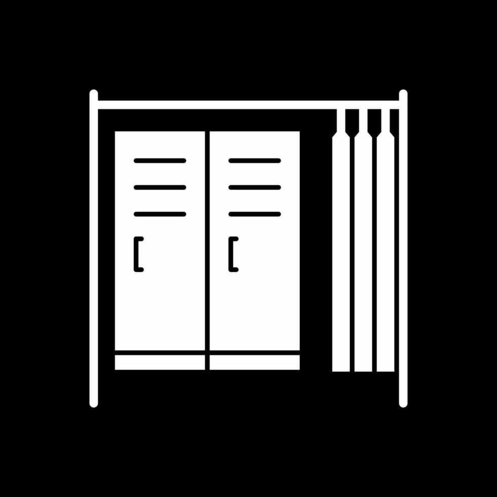 Changing room Vector Icon Design