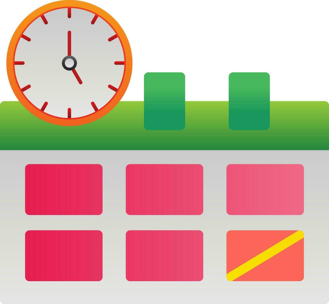 Schedule Vector Icon Design