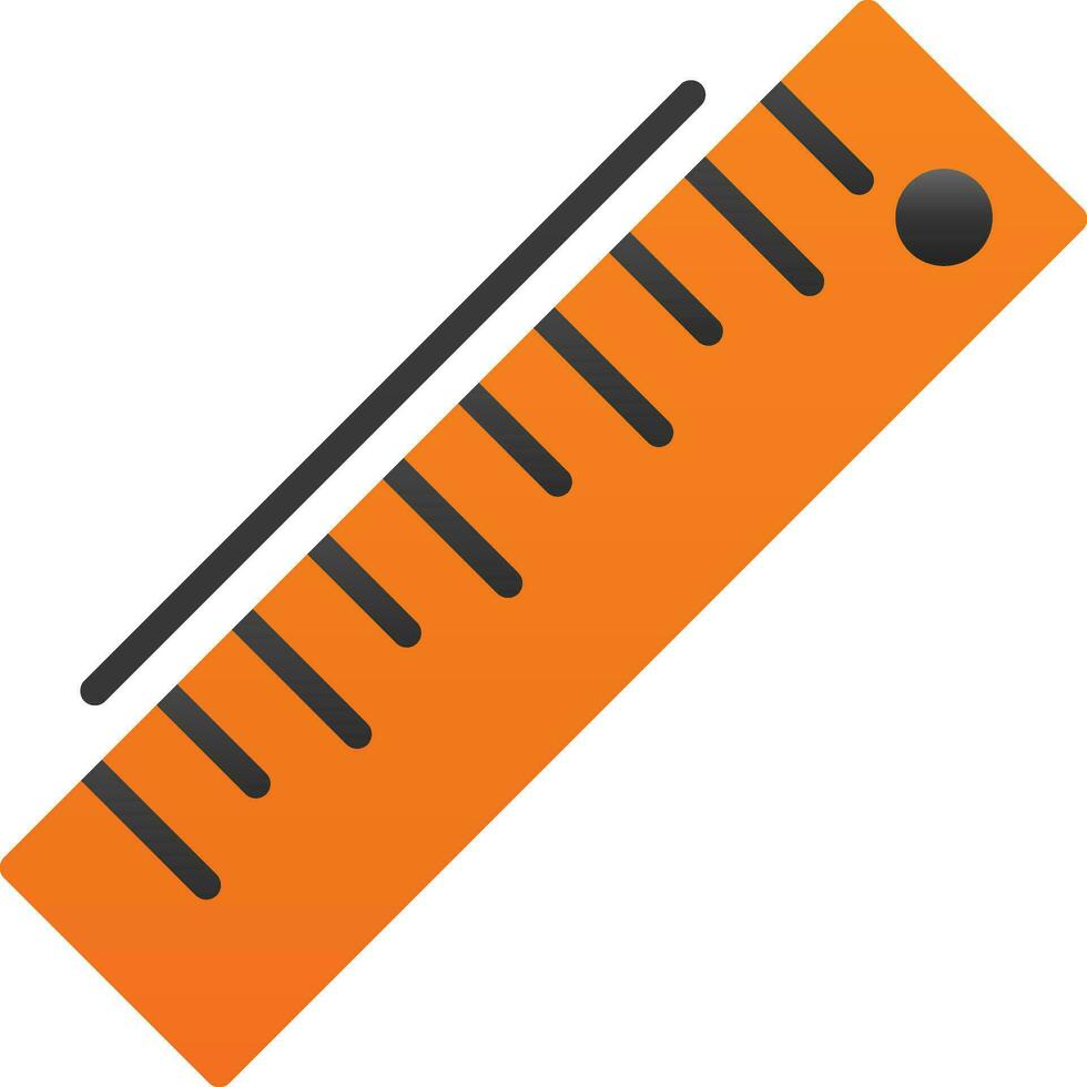 Ruler Vector Icon Design