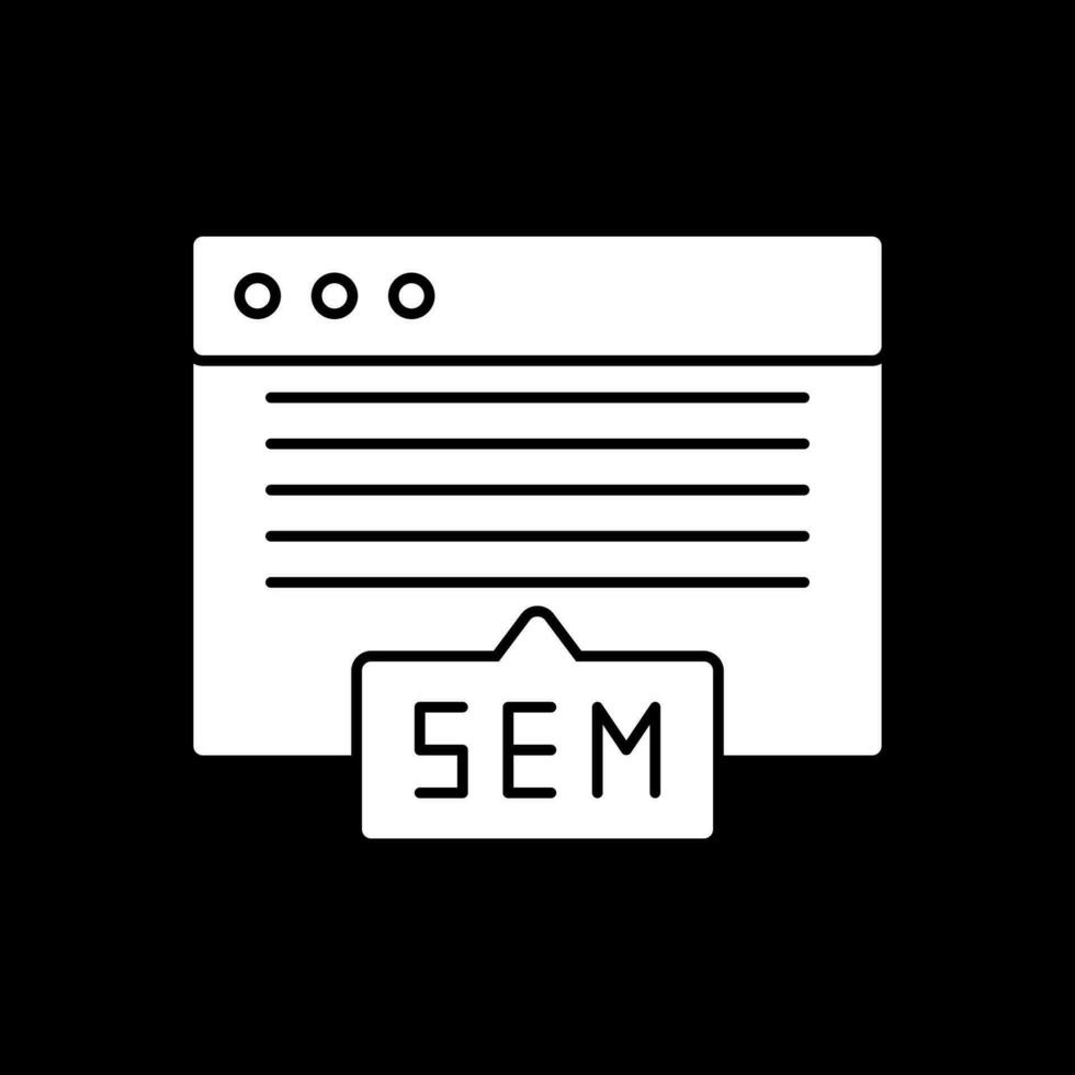 Sem Vector Icon Design