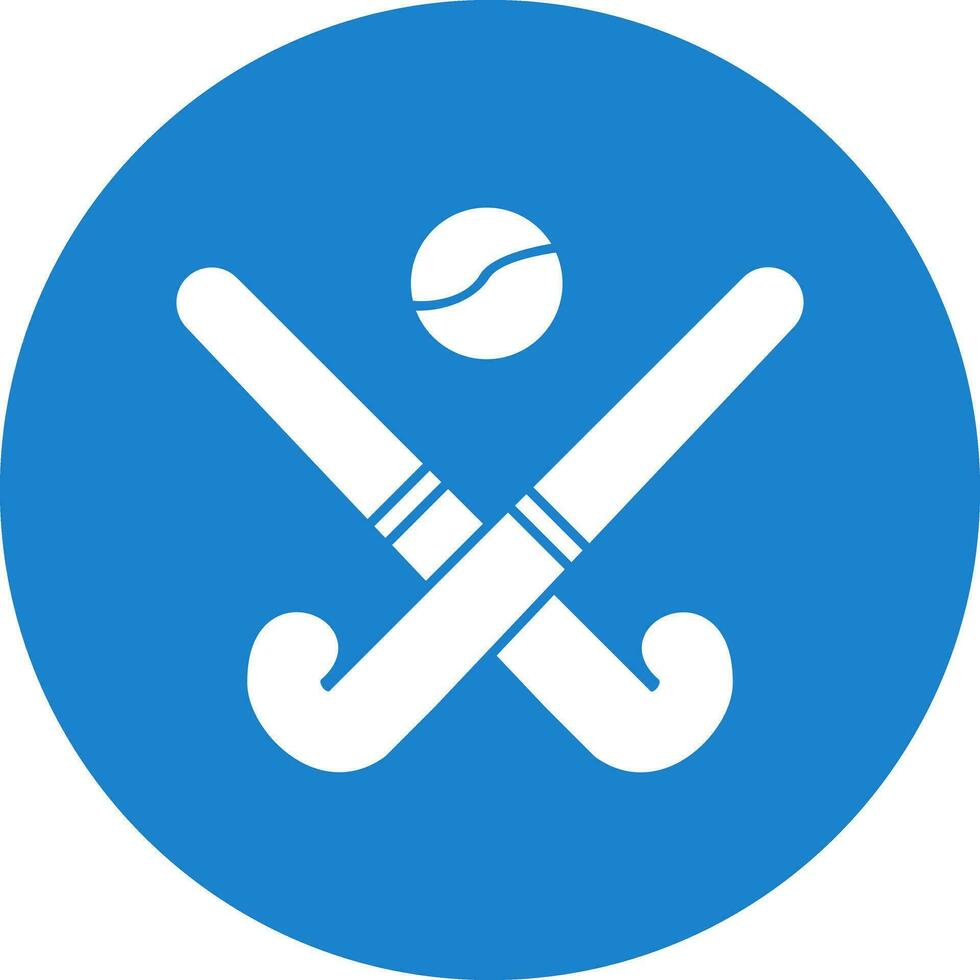 diseño de icono de vector de hockey