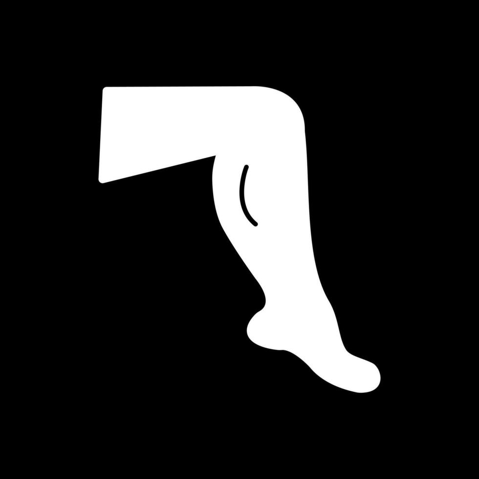 Leg Vector Icon Design