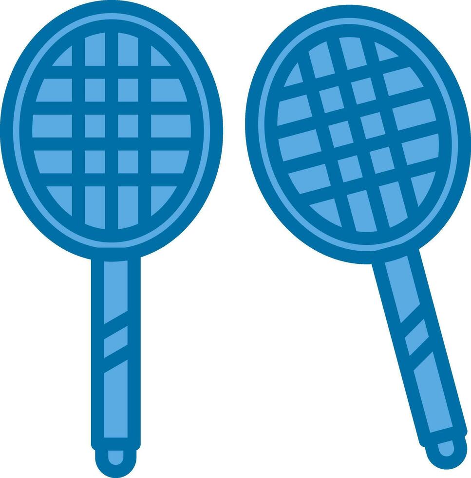 Badminton Vector Icon Design